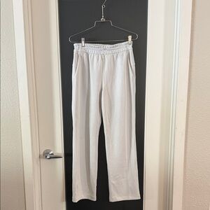 lululemon athletica White Straight-Leg Lounge Pants